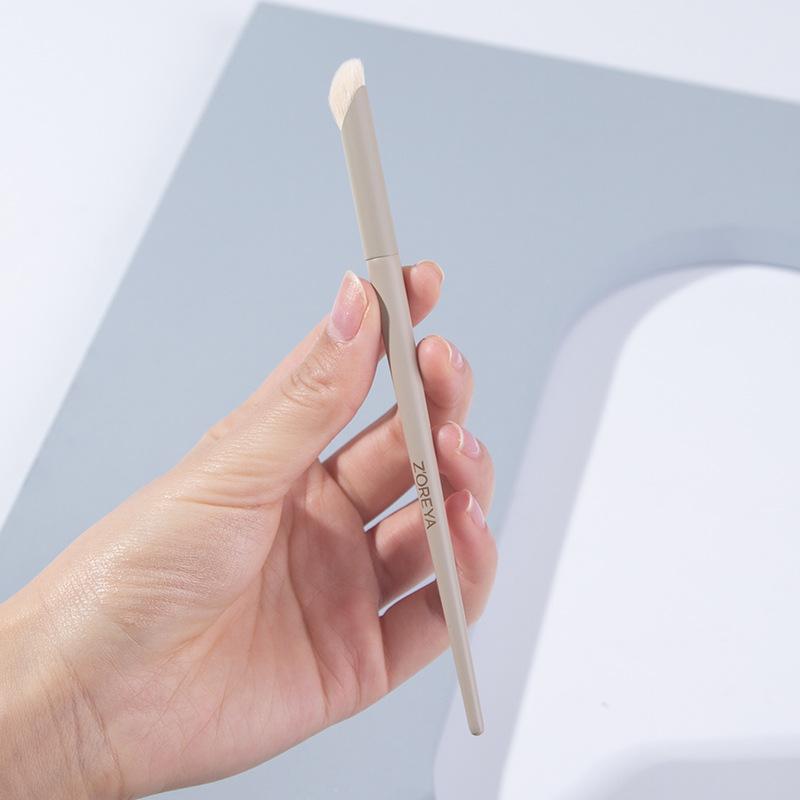 Grooming Makeup Brush Beauty Tool Facial Shadow Highlight Smudge Sickle Oblique Head Nose Shadow Brush Setting Makeup sickle nose shadow brush