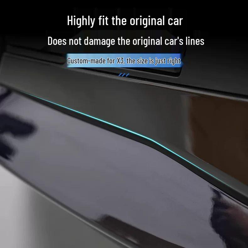 Compatible with 25 BMW X3 Models: Front Bumper Corner Protector Anti-Collision Sticker - Scratch Protection Sport Kit.