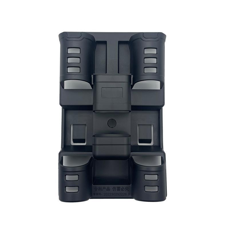 Fishing Box Pole Bracket Subbox Upright Pole Cylinder Double Pole Inserting Device Fishing Gear Pole Hanging Tube