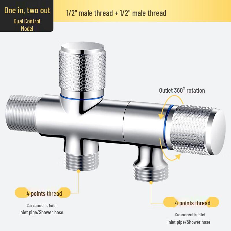 TLXT Dual Control Washing Machine Faucet