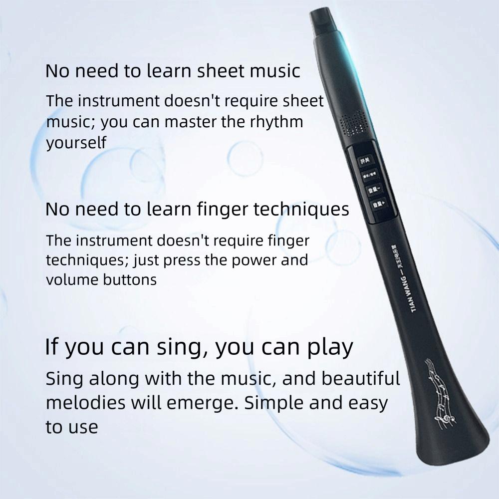 Tragbare elektrische Musikröhre Bluetooth-Verbindung Elektrische Flöte Anfänger
