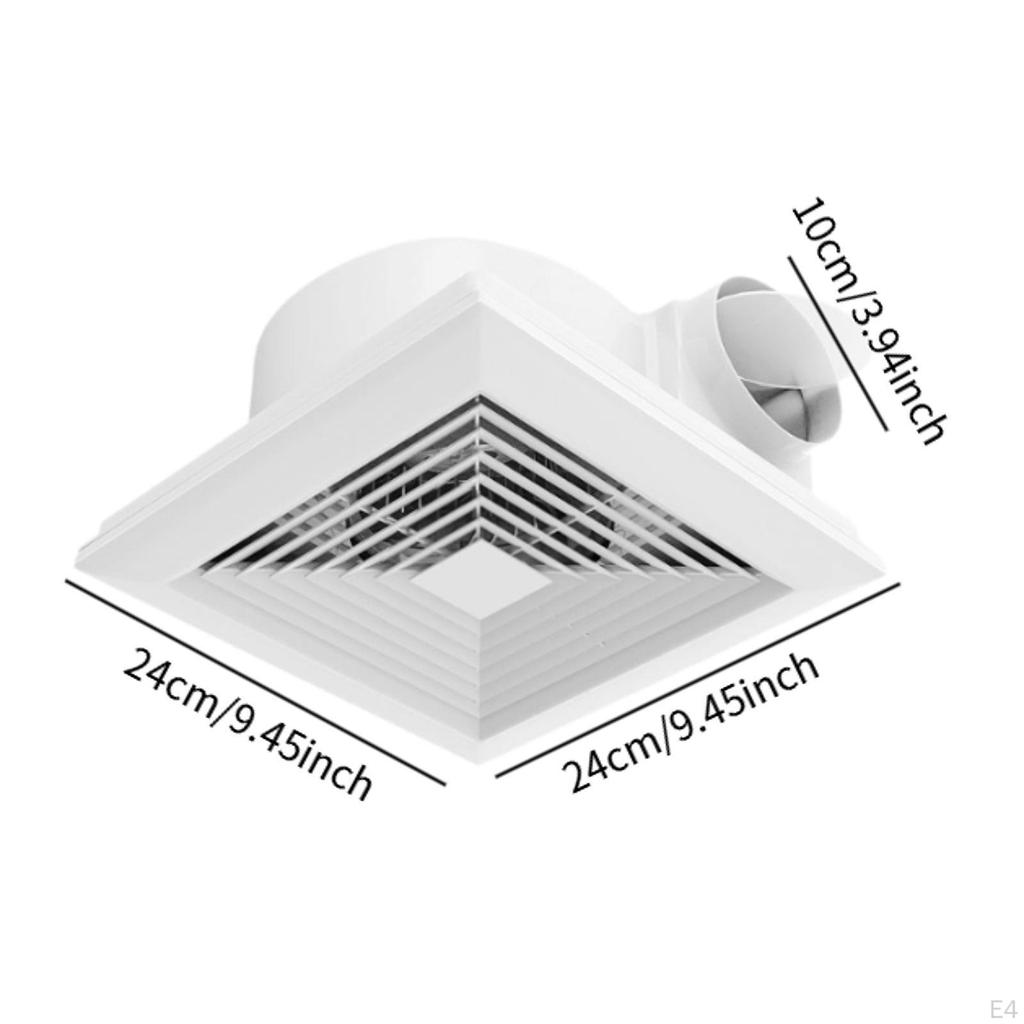 Bathroom Exhaust Fan Efficient Portable Ventilation Fans Quiet Easy Installation