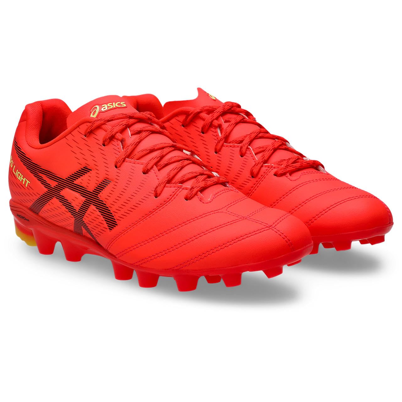 

ASICS DS LIGHT JR GS 1104A054 Soccer Size 600 2E Shoes, Unisex, (Flash Red/Black), 20.0 cm,