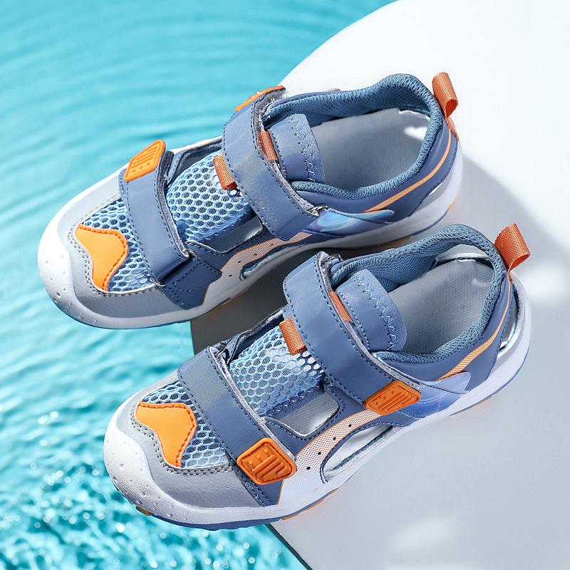 Sports Sandals Baotou Frame Shoes Boys Sandals Summer Children's Beach Shoes 2025 Middle and Older Boys Elementary School Students