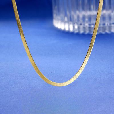 Snake Bone Chain Necklace Women's Simple and Versatile Temperament High Ins Cold Wind Element Chain Women