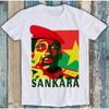 Thomas Sankara Cotton Tshirt Lumumba Marxist Burkina Faso Revolutionary African Funny Meme Tops Unisex Gift Tee T Shirt