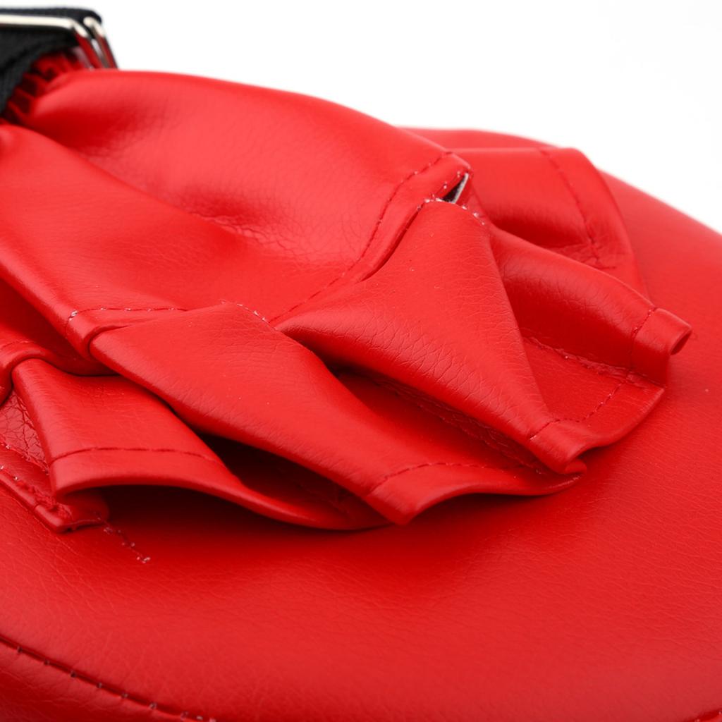 Shock Absorbent Hand Target Muay Thai Martial Boxing Focus Punch Kick Training Pad Mitts