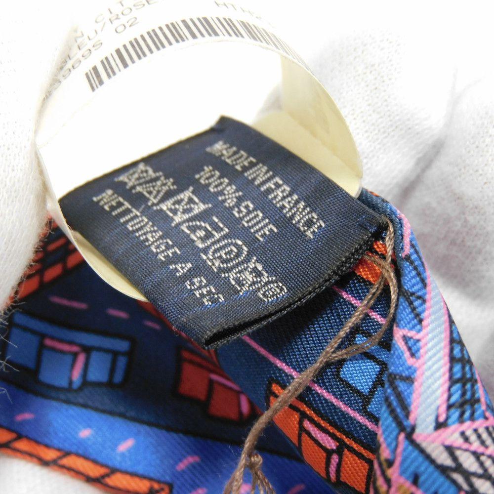 Used 9212 Twilly 7955 Pantin City Blue Rose Veil Multicolor Unused Pantin City 13815 Women's from Japan AUTHENTIC