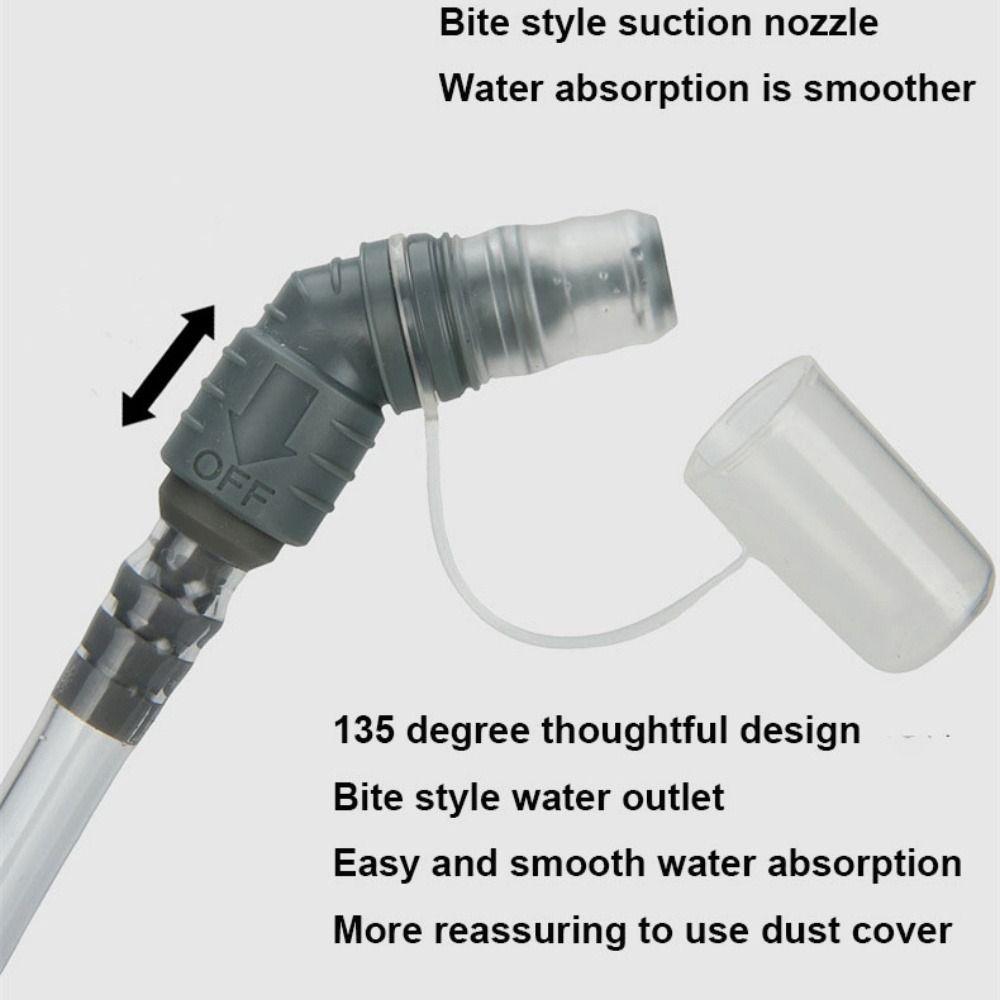 Sac d'eau de sport d'extérieur ultraléger 1.5/2L Poche souple d'alpinisme Randonnée Course