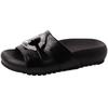 Retro square head with cool slippers women's summer fashion new design sense platform slippers versatile open-toed sandals