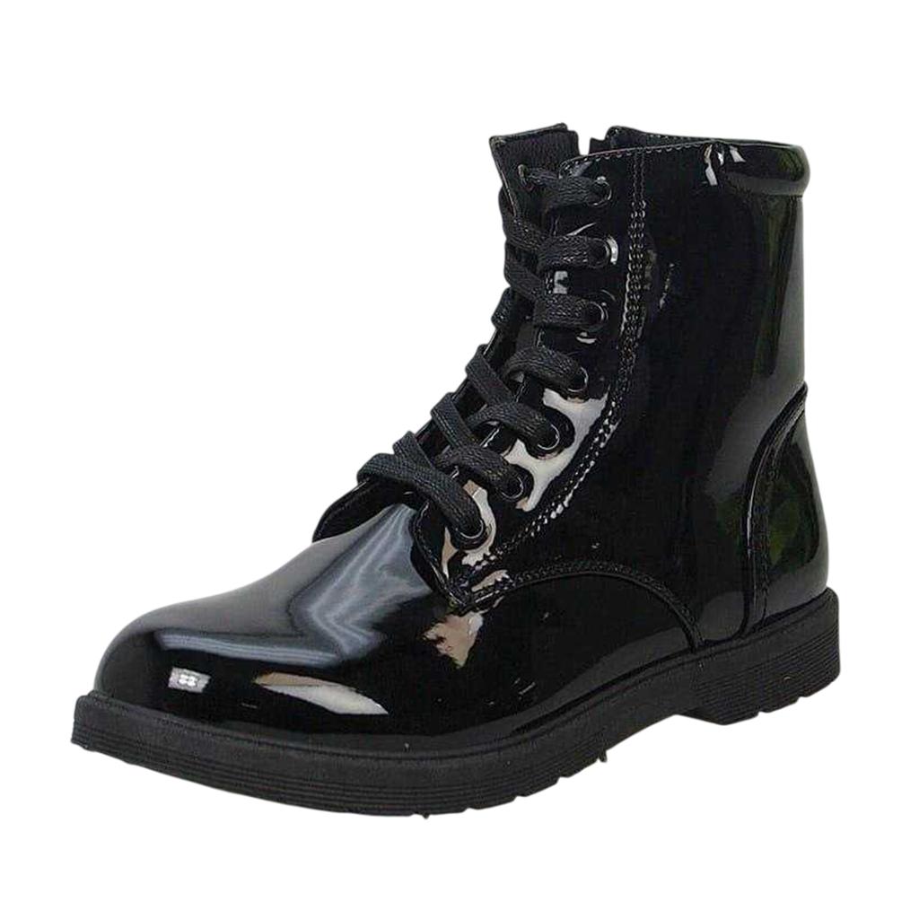 Buckle My Shoe Childrens/Kids Lace Up Ankle Boots