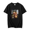 Lustige Mona Lisa Parodie Grafik T-Shirts Baumwoll-T-Shirt Für Unisex Kurzarm-T-Shirts Sommer Oversized T-Shirt Unisex Kleidung