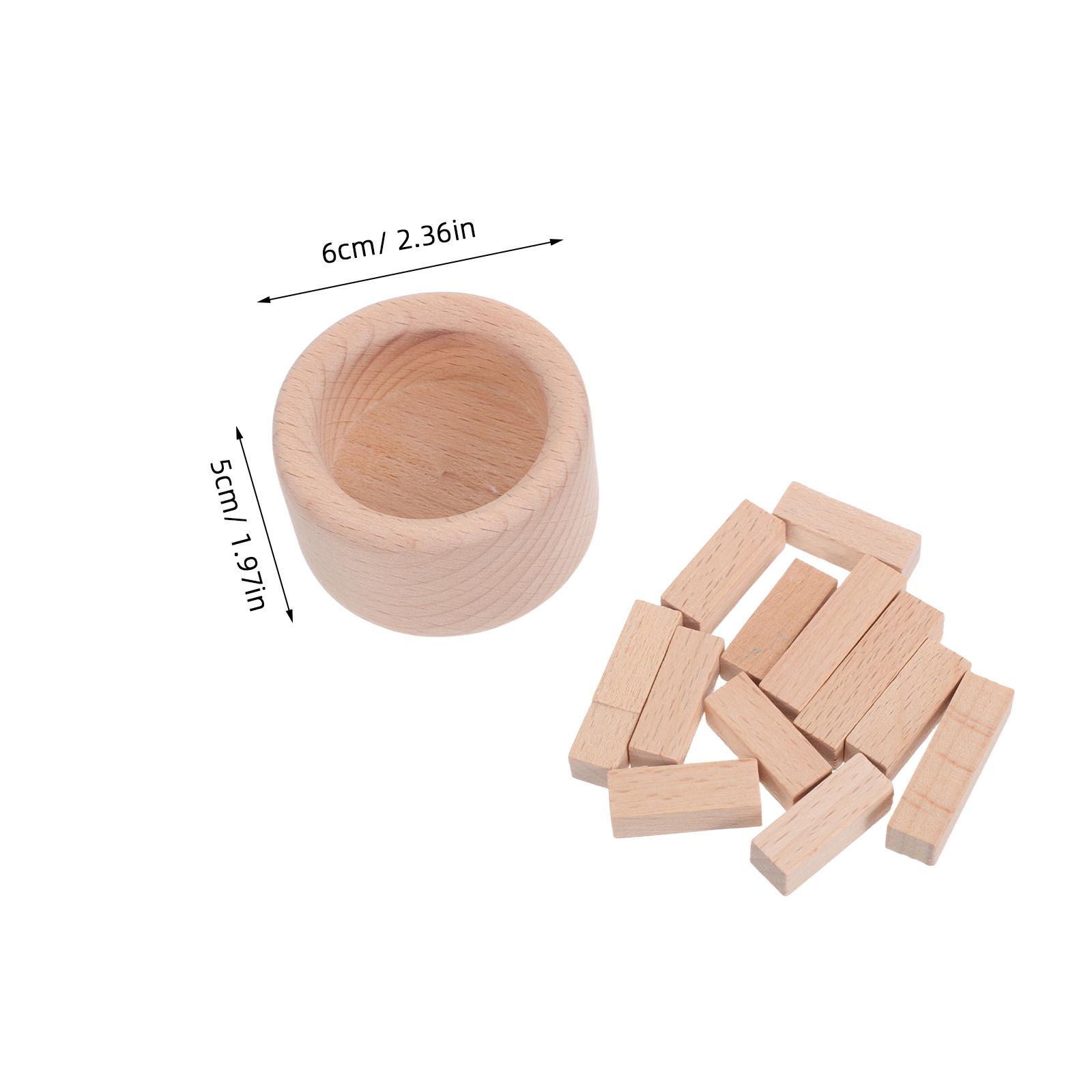 4Pcs Mini Wood Essential Oil Diffuser Set Compact Passive Fragrance Diffuser for Desk Room Aromatherapy Waterless Scent Spreader