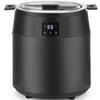 Kociołek termos do zupy elektryczny WATERLESS 10 l 450 W - czarny