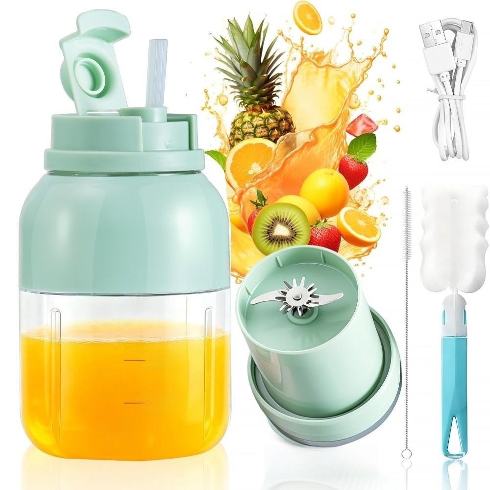 Wireless Design Portable Electric Juicer Cup USB Rechargeable Blender Outdoor Activities