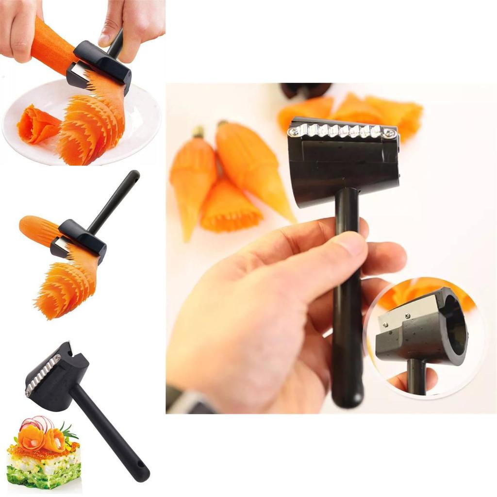 Vielseitiger Spiral-Trichter-Schneider Multifunktions-Küchenschäler Dekorativer Schneider