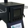 Compact Multi-Functional Wood Camping Stove: Portable, Foldable with Chimney, Ideal for Outdoor Heating & Barbecue