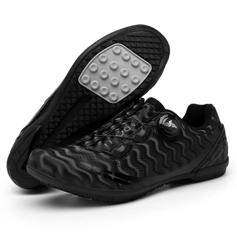 Road bicycle shoes Mtb Men Racing Bike Shoes Self-Locking Speed Bicycle Sneakers Mountain Road Cycling Footwear Women Spd Cleats