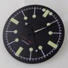 31mm Beige/Black/Red/Blue/White Sterile Dial Face Fit NH35A NH36A ETA2824 PT5000 Automatic Watch Parts Green Lume Arrow Hands