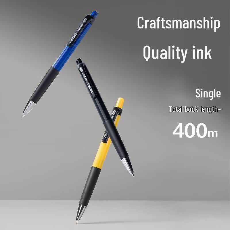 Deli 6505 0.7mm Ret Retractable Ballpoint Pen