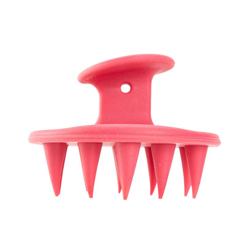 1pcs Scalp Massage Hair Washing Shampoo Brush Soft Silicone Hairbrush Bath Shower Brush Family Salon Hair Care Tool Gifts