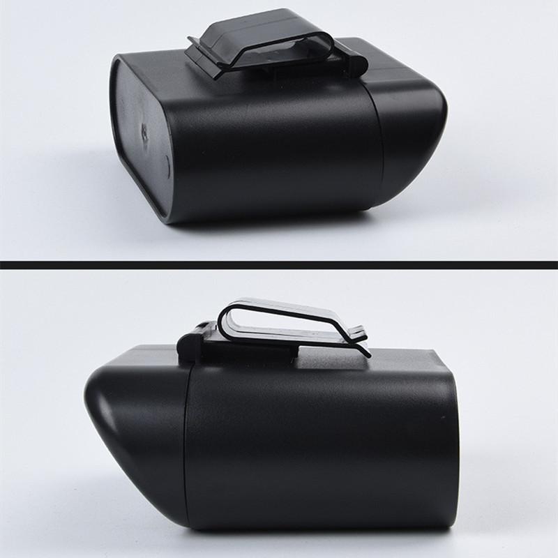Hanging Car Trash Can Vehicle Garbage Dust Organizer Dust Case Storage Box Car Mini Pressing Trash Bin Auto Interior Accessories