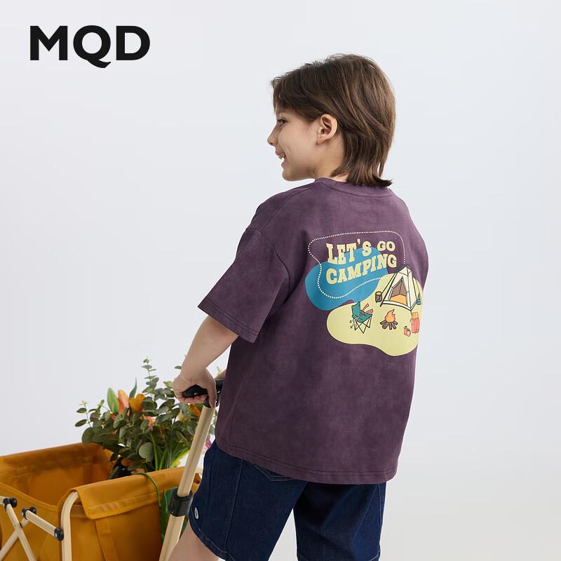MQD Boys  Cartoon Short Sleeve T-Shirt 120cm