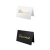 10 Pieces Reserved Table Signs AntiSlip Multifunction Cardstock Placeholders for Anniversary Business Wedding Meeting Room Favor