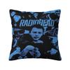 Radiohead Rock Metal Band Pillowcase Cushion Cover Throw Pillow Cover Soft And Sweet Chair Decoration Zippered Multi Size