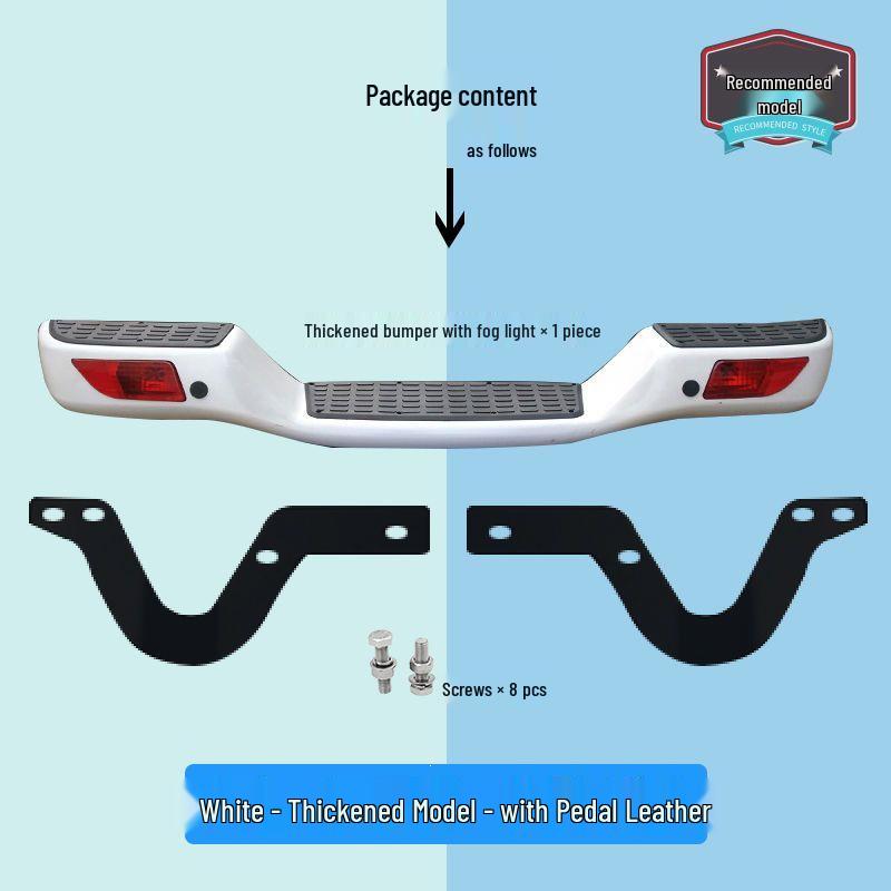 Fengjun 5 & 3 European Version Full Iron Rear Bumper for Great Wall Pickup