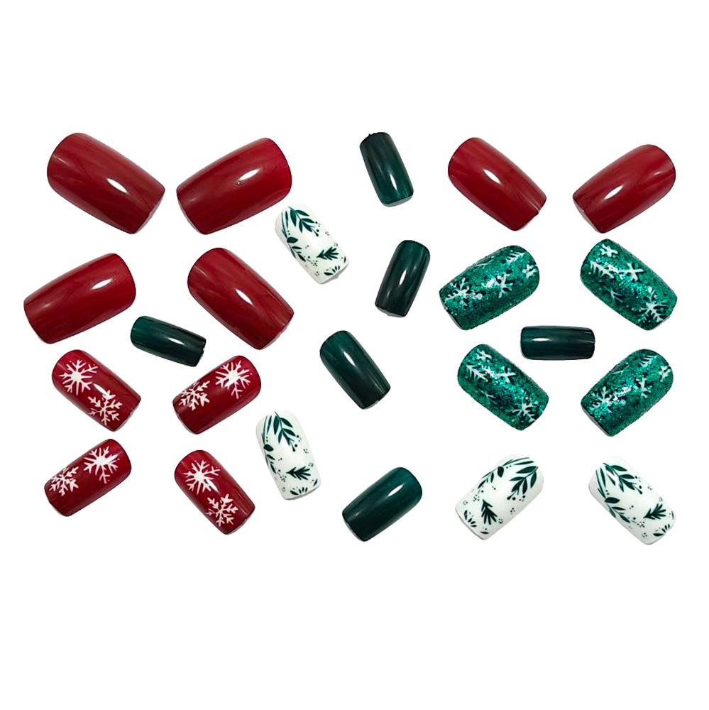 Winter Snowflake Nail Art Stickers – Festive and Wearable