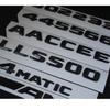 Brilliant Shiny Gloss Black Trunk Fender Letters Number Emblems Badges for Mercedes Benz C63 E63 CLS63 GLE63 GLS63 AMG S 4MATIC