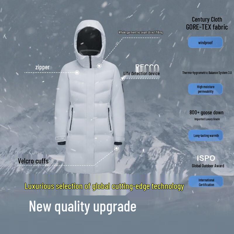 BOSIDENG B40142204 Premium Slim-Fit Down Jacket