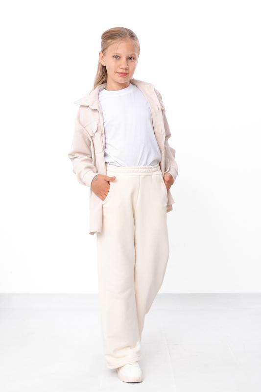 Gefütterte Palazzo-Hosen für Mädchen - Warme Winterhose Winter 6437-104 HC