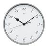 Seiko Clock Wall Clock PYXIS Aluminum Gray Diameter 290 X 39mm NA703N