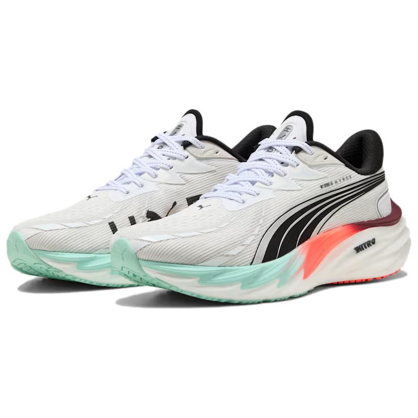 Puma HYROX X Velocity Nitro 4 Glowing Red Mint Melt  Men Sneakers White 311911-01
