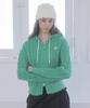 Deliccent Hooded Cable Cardigan [Green]