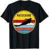 T-shirt Rétro Ski Nautique Ski Nautique Ski Sports Nautiques T-Shirt