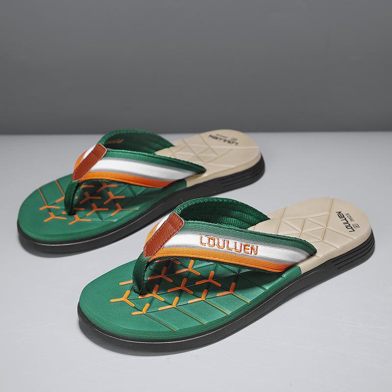 Fashion Men Flip Flops Summer Beach Flip Flops High Quality Brand Men Fashion Breathable Casual Beach Men Slippers Summer Outdoor