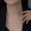 Banyan Tree S925 Silver Water Drop Clavicle Chain Fashion Necklace