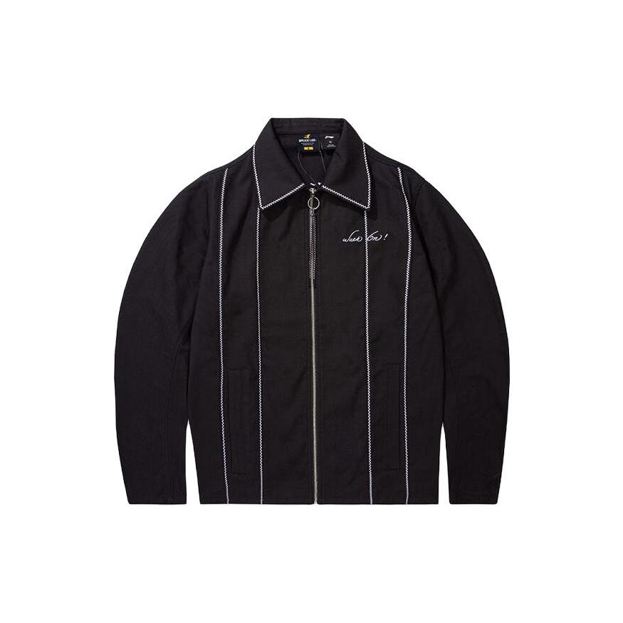 Li Ning Jackets Unisex Black Lapel Moderate Other AFDR983-2 XL