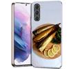 Smoked Mackerel Fish Foodstyling Composition Phone Case for Samsung A54 A14 A24 A34 A17 A37 A57 A55 A35 A25 A15 A13 A23 A33 A53
