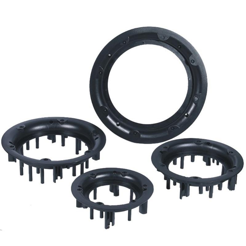 4/5/6.5/8inch Ceiling Speakers Cover Decorative Round Metal Net Mesh Grille Ceiling Speakers Grill Holder Mouting Base