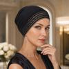 Lace Flower Headwrap Cap Breathable Lace Trim Hat New Postpartum Cap  Daily Casual Wear