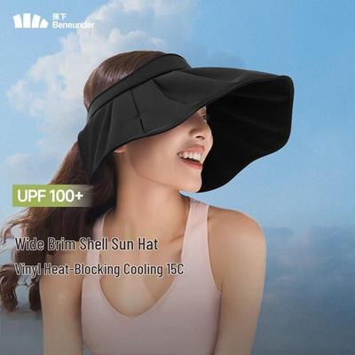 Shell Large Brim UV Protection Sun Visor