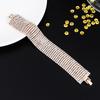 Fashion Women Rhinestone 11 Row Bracelet Fashion Adjustable Bangles Jewelry Nice Bracelet Gift Party Jewelry