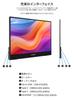 JAPANNEXT Mobile IPS 4K UHD 3840x2160 Resolution PC 15.6-inch Monitor, Panel, (USB/Type C/MAC Compatible/Built-in Speakers/100% sRGB/Glossy)