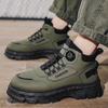 Autumn and winter men's shoes new high-top tooling shoes men's retro short boots thick-soled non-slip Martin boots men's