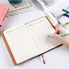 Lock Journal Safe  Waterproof Artificial PU Leather Password Lock Notebook with Pen Slot for
