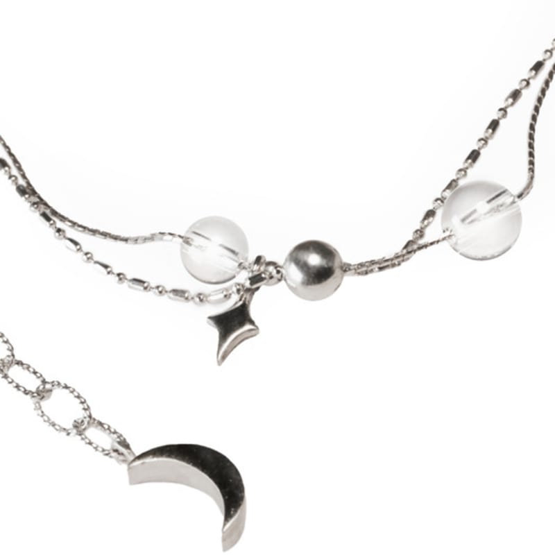 

tomorrowobject bubble planet bracelet 02 silver (not plated)